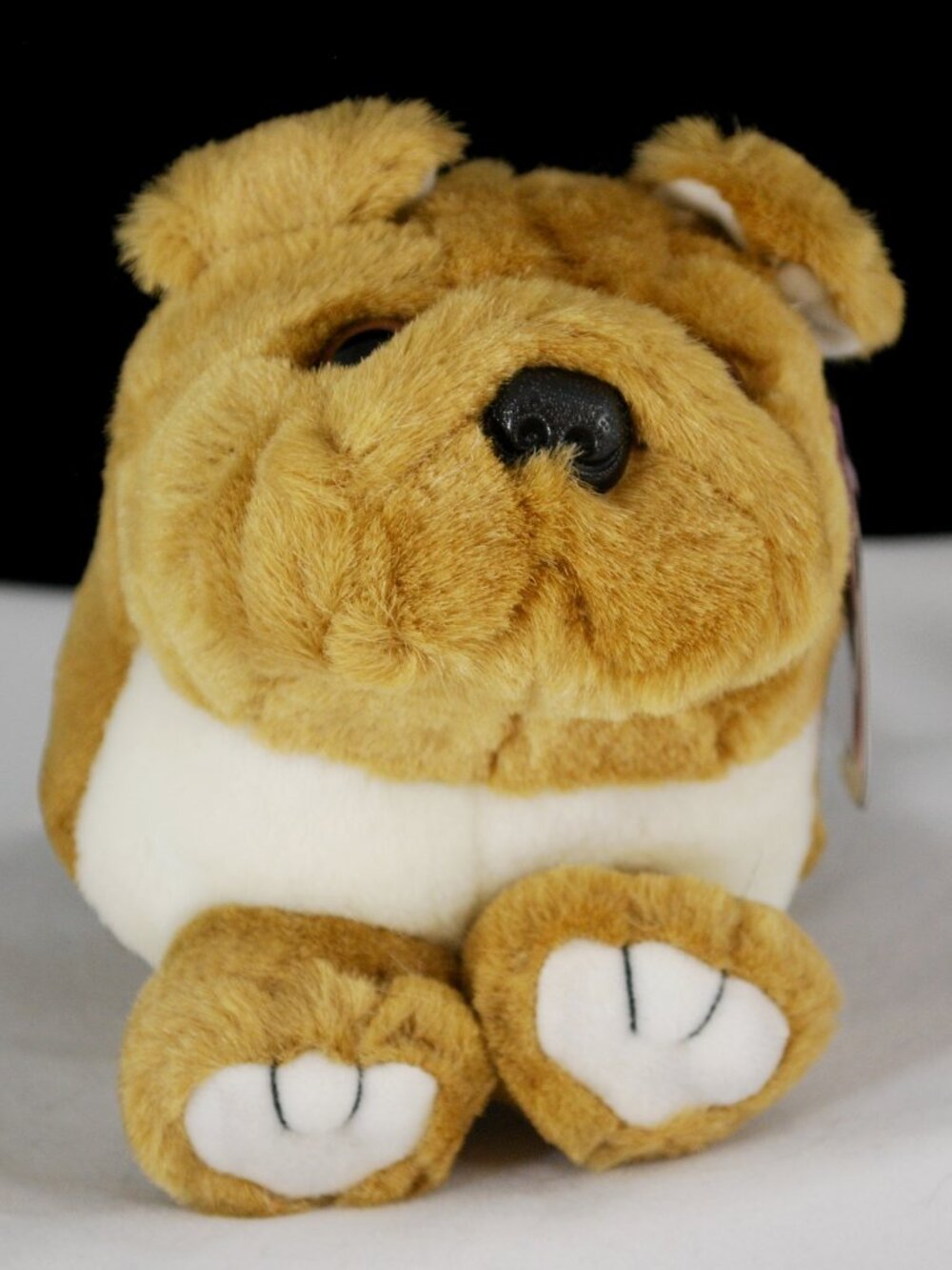 Bosley the Puffkins Bulldog Plush by Swibco Style 6654